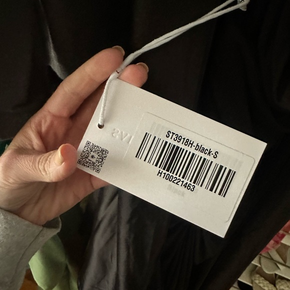 Floor Length Black Selfie Leslie One Shoulder Ruched Dress NWT - Size S - Picture 6 of 8